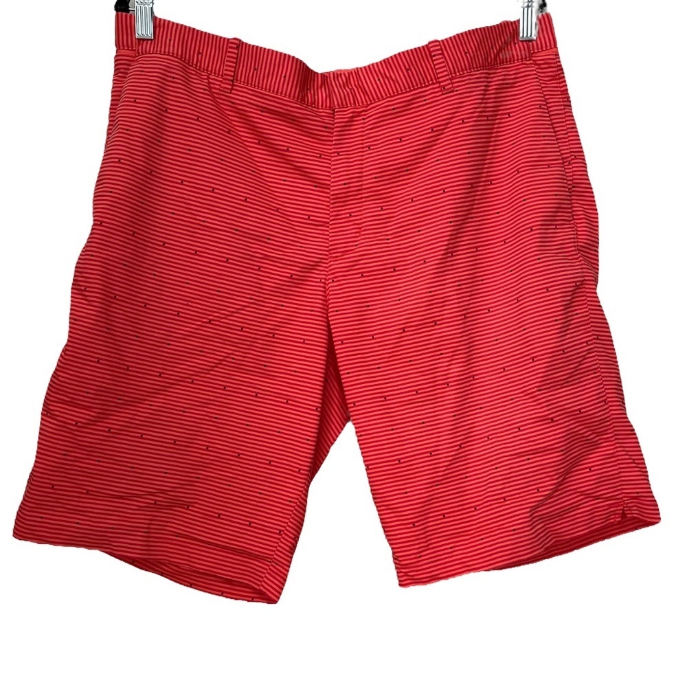 Nike Men's Golf Flex Slim Dri-Fit Print Short in‎ Orange Size: 36